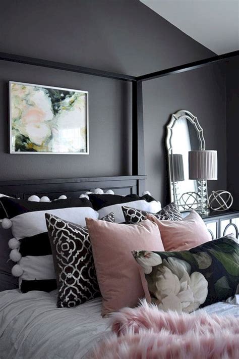 bedroom decorating ideas black furniture
